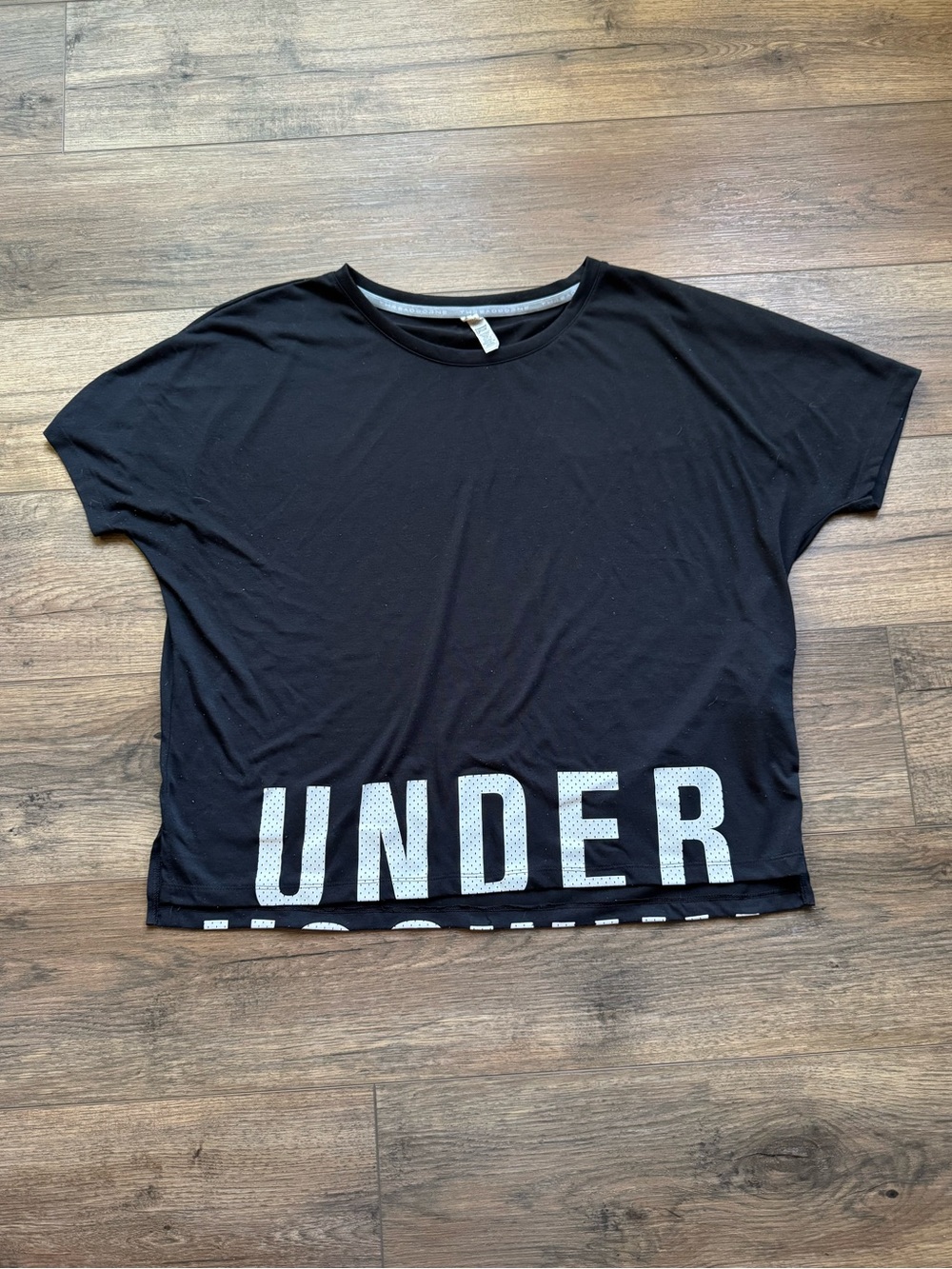 Under Armour Black HeatGear Logo Women’s Tee